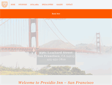 Tablet Screenshot of presidioinn.com